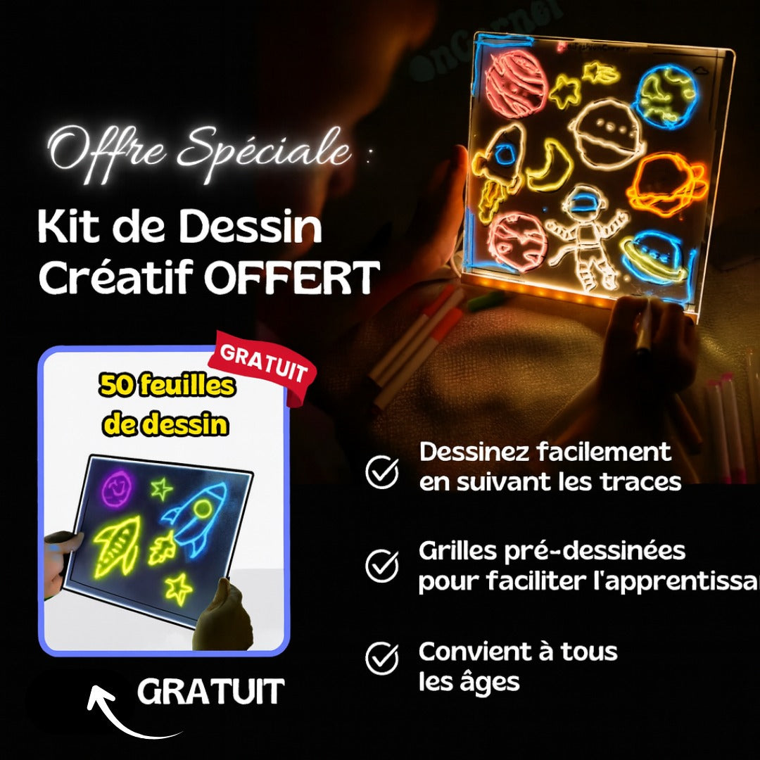 BrilloPad™  Tableau lumineux à LED